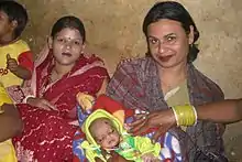 Image 13A baby's first haircut is called choulam samskara. (from Samskara (rite of passage))