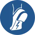 M032 — use footwear with anti-static or anti-spark features