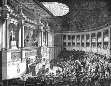 The Chamber of Deputies in 1843
