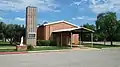 Catholic Church in Pearsall, TX located on corner of Brazos and Willow