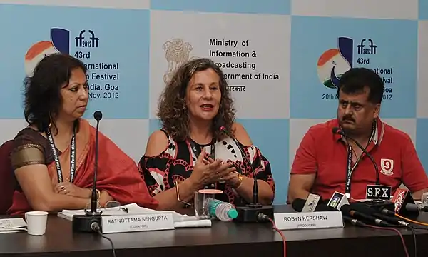 Interaction with Ratnottama Sengupta Curator 'Incredible India' along with Robin Kershaw Producer of the film 'Save Your Legs' & Pravesh Sahani, the Line Producer ‘Best Exotic Marigold Hotel & Slumdog Millionaire’.jpg