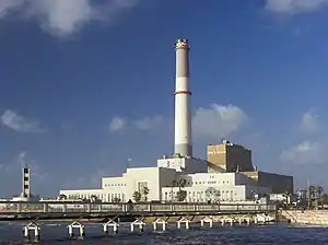 Image 11Reading Power Station, built in Tel Aviv in 1938, was named for Rufus Isaacs, the 1st Marquess of Reading. Reading Light is pictured on the left.
