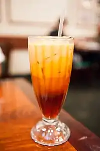 Image 17Thai iced tea is a popular drink in Thailand and in many parts of the world. (from List of national drinks)