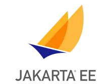 Jakarta EE logo schooner color stacked default