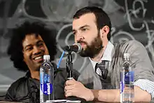 Jamie Wilkinson and Kenyatta Cheese of Know Your Meme