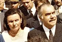 Vice President José Sarney and Second Lady Marly Sarney1985