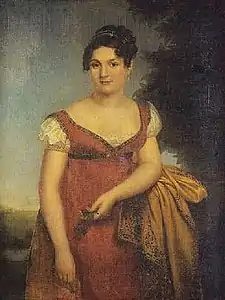 Portrait of Madame Galté, née Angélique-Louise-Rose De Busne, (1812)