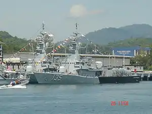KD  Laksamana Tun Abdul Jamil (F135).