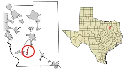 Location of Grays Prairie in Kaufman County, Texas