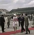 Princess Juliana at Jakarta Kemayoran 1971