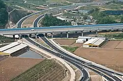 No.3 National highway and overpassing Jungbu Inland Expressway