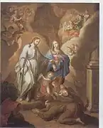 The Vision of St. Francis (c. 1809), Museo de Arte de Ponce.