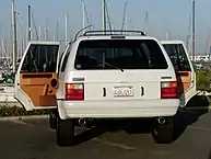 Laforza 1989 5.0 V8 rear view with doors open