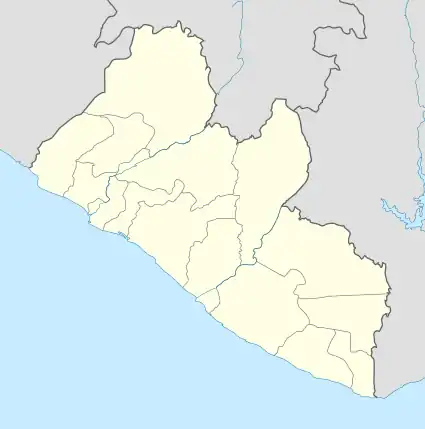 2013–14 Liberian First Division League is located in Liberia