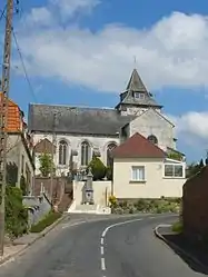 The church of Ligny-sur-Canche