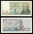 5,000 lire – obverse and reverse – 1971 (1964)