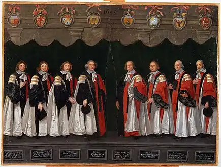 The capitouls of the year 1644–1645, by Antoine Durand.