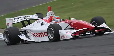 Loïc Duval (Docomo Team Dandelion Racing) during the Saturday free practice session in 2010