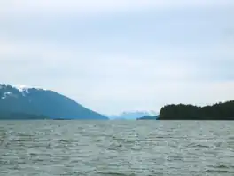 Looking southward down Arthur Passage