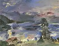 Lovis Corinth, Rising Moon, 1922