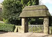 The lychgate which has a separate Grade II listing