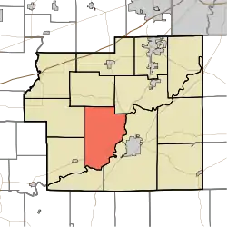 Location in Morgan County