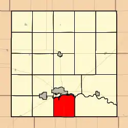 Location in Barton County