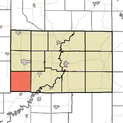 Location in Greene County