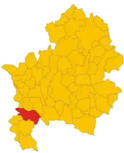Pozzilli within the Province of Isernia
