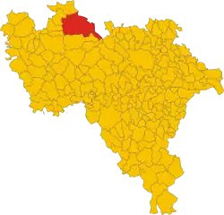 Vigevano within the province of Pavia