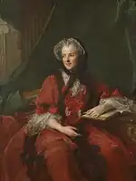 Marie Leszczyńska, Queen of France, Reading the Bible (1748)Versailles, Musée national du Château et des Trianons