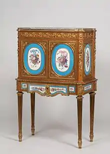 Martin Carlin, Fall-front desk, c. 1775 at Waddesdon Manor