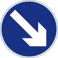 Keep right