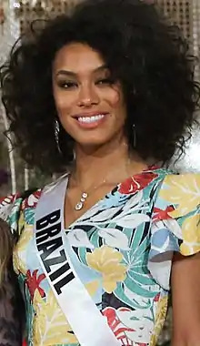 Miss Paraná 2016, and Miss Brazil 2016Raissa Oliveira Santana