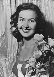 Miss World 1953Denise Perrier, France