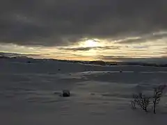 Mountain «Hesten» in Lund Municipality, Magma UNESCO Global Geopark