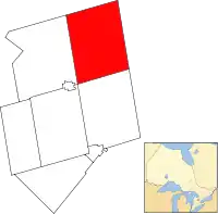 Mulmur within Dufferin County