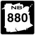 Route 880 marker