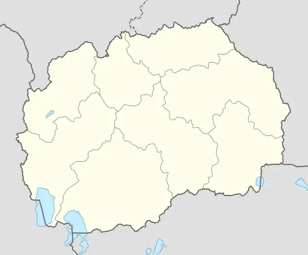 Nerezi is located in North Macedonia