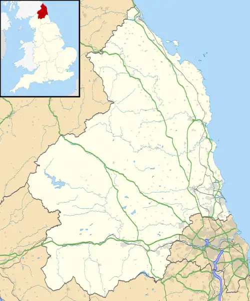 Craster is located in Northumberland