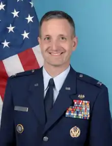 Official portrait of Colonel Gary D. Brown, 2009.