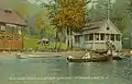 Summer cottages on Spofford Lake in 1917