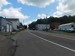 County Route 12 in the hamlet of Otto.