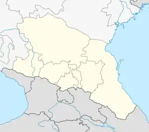 North Caucasian Federal District is located in North Caucasian Federal District