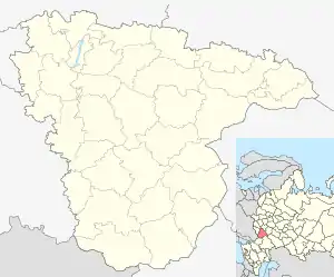 Rakovka is located in Voronezh Oblast