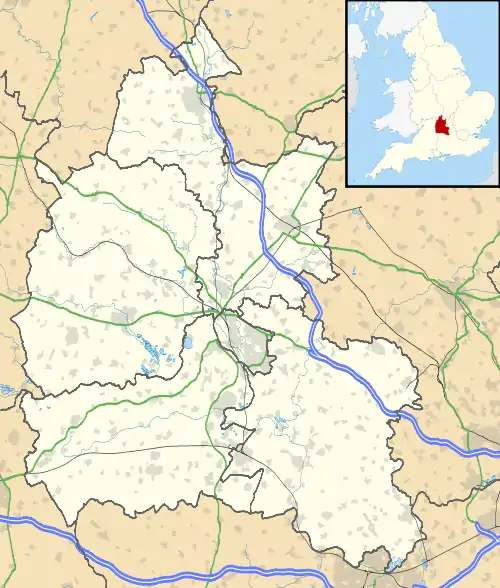 Radley is located in Oxfordshire
