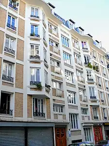 facade of 7 rue Trétaigne
