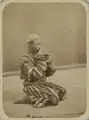 Musician from Russian Turkestan, about 1872, playing the koshnai (variation of the word ghoshmeh).
