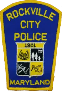 Patch of the Rockville City Police Department (1976)