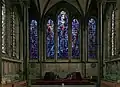 Prisoners of conscience window in the Trinity Chapel of Salisbury Cathedral, UK (1980)